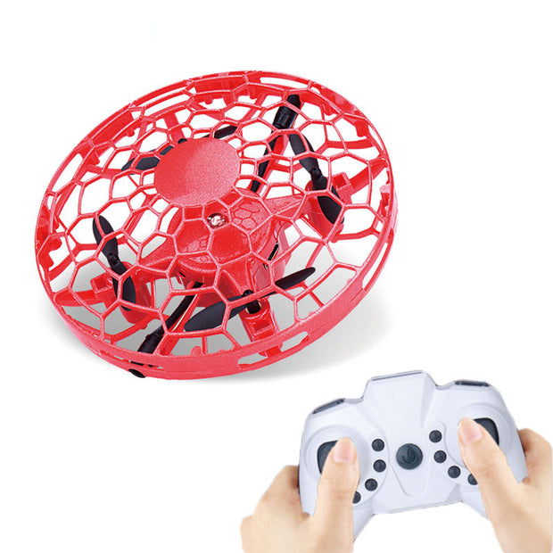 Flying Mini UFO RC Drone – Infrared Induction Helicopter Toy with Gesture Control
