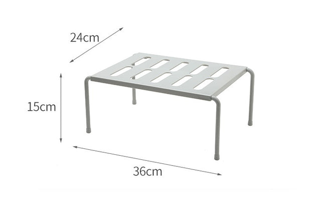 Adjustable Telescopic Kitchen Rack – Space-Saving Storage Organizer for Kitchen Supplies & Utensils
