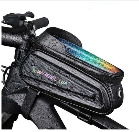 Waterproof Bicycle Handlebar Bag with Touch Screen – Mountain Bike Phone Holder & Riding Storage Equipment