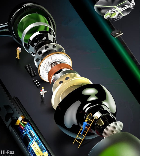Dynamic Headphones – Powerful Bass, Clear Highs & Comfortable Fit for Music, Gaming, and Studio Use