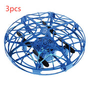 Flying Mini UFO RC Drone – Infrared Induction Helicopter Toy with Gesture Control