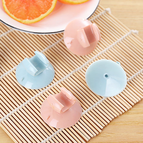 Flexible PVC Suction Cup Kitchen Tool Holder – Wall-Mounted Rice Spoon & Utensil Storage | Household Gadgets