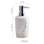 Luxury Ceramic Mouthwash Cup Set – Elegant Bathroom Accessories Gift for Washroom & Vanity