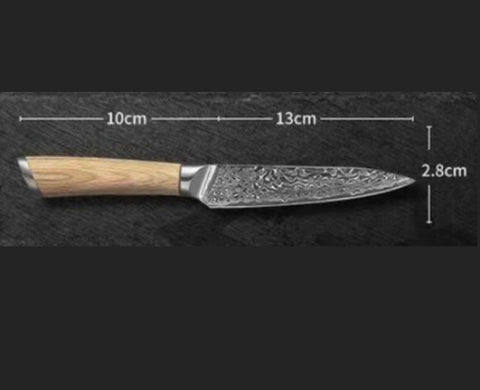 Premium Damascus Steel Kitchen Knife – Razor Sharp, Professional Chef’s Knife for Precision Cutting