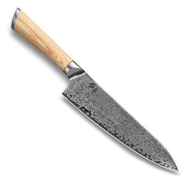 Premium Damascus Steel Kitchen Knife – Razor Sharp, Professional Chef’s Knife for Precision Cutting