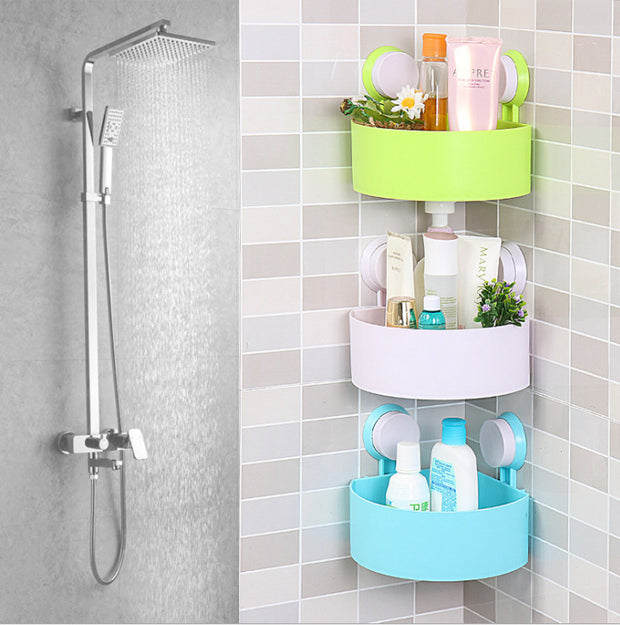 Bathroom Corner Shelf – Space-Saving Wall-Mounted Organizer for Toiletries, Shower Essentials & Accessories