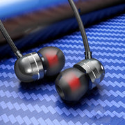 Wire-Controlled Headphones with Mic – Adjustable Tuning Stereo Headphones for Music & Calls