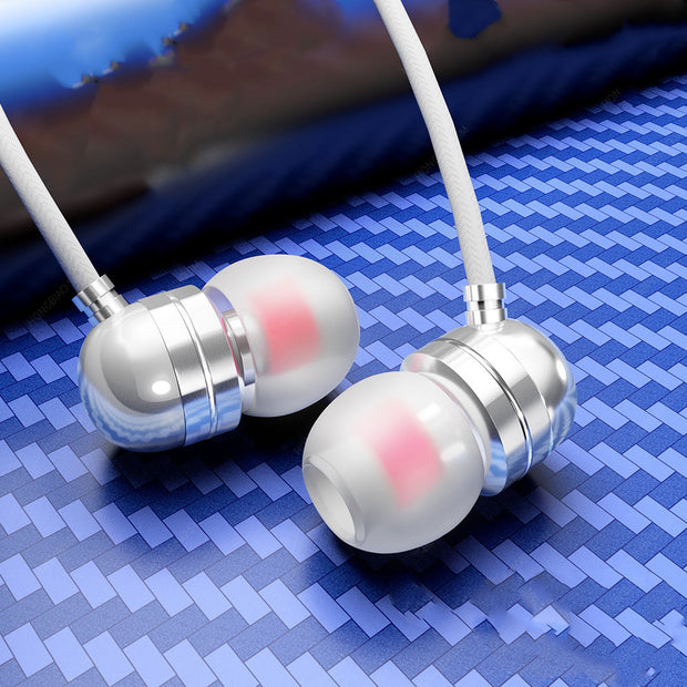 Wire-Controlled Headphones with Mic – Adjustable Tuning Stereo Headphones for Music & Calls