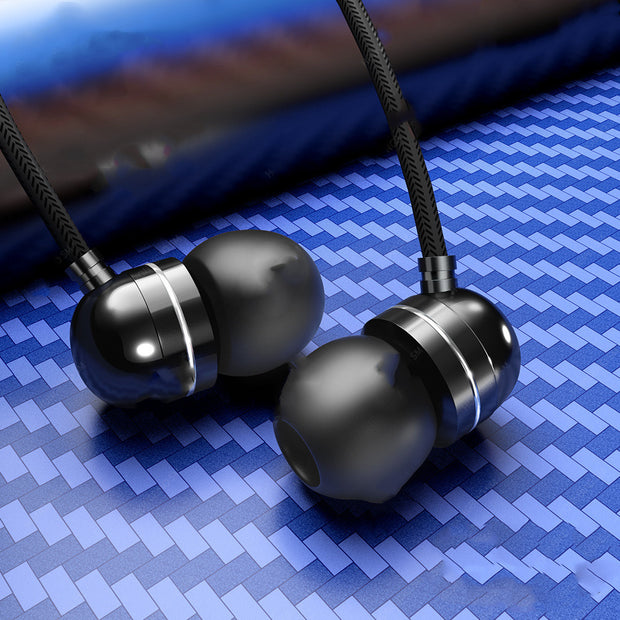 Wire-Controlled Headphones with Mic – Adjustable Tuning Stereo Headphones for Music & Calls