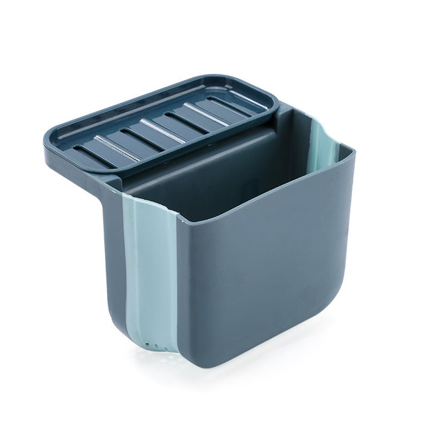 Foldable Kitchen Drain Filter Shelf – Multi-Purpose Sink Drain Basket for Washing & Storage