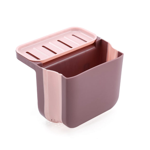 Foldable Kitchen Drain Filter Shelf – Multi-Purpose Sink Drain Basket for Washing & Storage