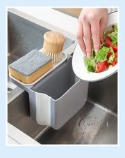 Foldable Kitchen Drain Filter Shelf – Multi-Purpose Sink Drain Basket for Washing & Storage