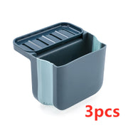 Foldable Kitchen Drain Filter Shelf – Multi-Purpose Sink Drain Basket for Washing & Storage