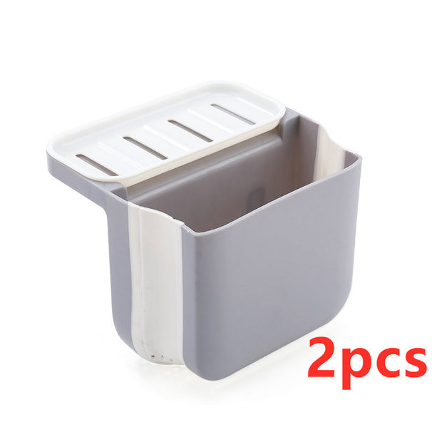 Foldable Kitchen Drain Filter Shelf – Multi-Purpose Sink Drain Basket for Washing & Storage