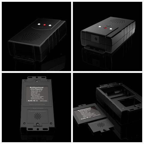 Ultrasonic Car Mouse Repeller – Microwave Electronic Rodent Deterrent Device for Vehicles & Garages
