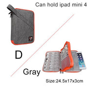 BUBM Travel Universal Electronics Accessories Organizer – Cable, Charger & Gadget Storage Bag Compatible with Apple iPad, USB & Phone Accessories
