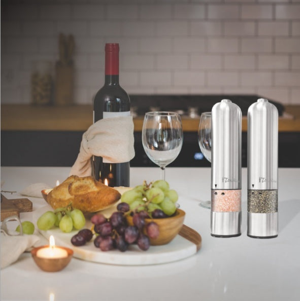 Stainless Steel Electric Grinder – Powerful Kitchen Tool for Spices, Coffee Beans, Nuts & Herbs