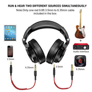 OneOdio Over-Ear Headphones – Studio Monitor DJ Headphones with Hi-Res Sound, Deep Bass & Noise Isolation