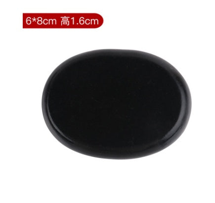 Natural Volcanic Hot Stone Massage Set – SPA Therapy Energy Stones for Back & Body Relaxation