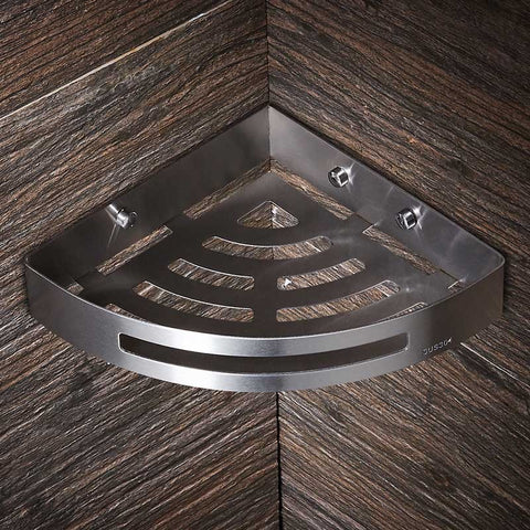 Premium Bathroom Corner Shelf – Space-Saving Wall-Mounted Storage Rack for Shower & Toiletries