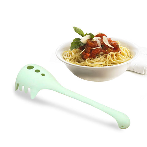 Multifunction Kitchen Spoon – Heat-Resistant Cooking Spoon with Strainer & Measuring Features