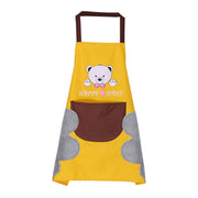 Durable Home Kitchen Apron – Waterproof, Oil-Resistant, Adjustable Cooking Apron with Pockets