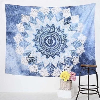 Home Decor Tapestry Tarpaulin – Bohemian Wall Hanging, Artistic Background Cloth for Bedroom & Living Room