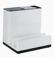 Multi-Functional Kitchen Storage Rack – Tableware, Knife & Utensil Holder for Cabinets & Countertops