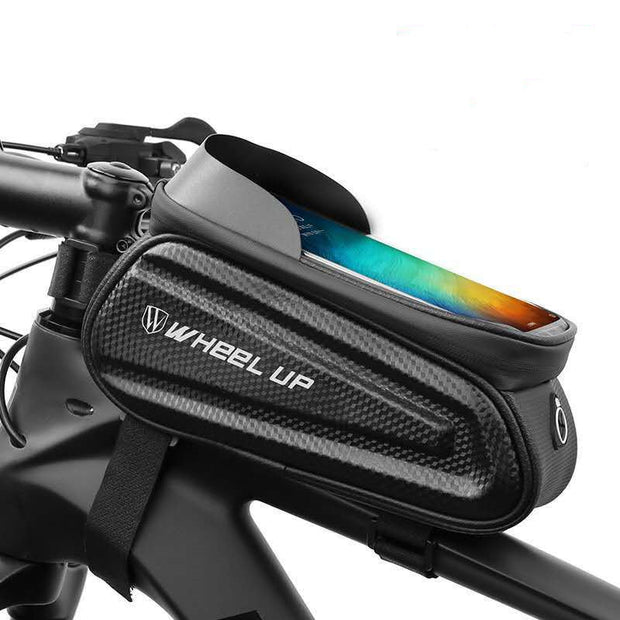 Waterproof Bicycle Handlebar Bag with Touch Screen – Mountain Bike Phone Holder & Riding Storage Equipment