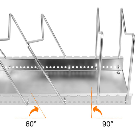 Kitchen Storage Rack – Multi-Layer Organizer Shelf for Countertops, Cabinets & Pantry