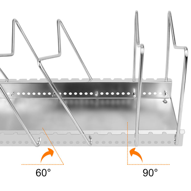 Kitchen Storage Rack – Multi-Layer Organizer Shelf for Countertops, Cabinets & Pantry