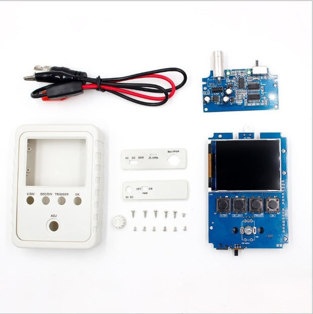 DIY Digital Oscilloscope Electronic Teaching Kit – Electronic Training & Learning Assembly Set for Beginners and Hobbyists