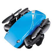 Micro Foldable RC Drone – 3D Quadcopter with Steering Wheel Remote, WiFi Camera & App Control