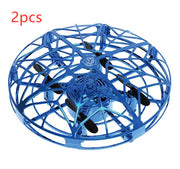 Flying Mini UFO RC Drone – Infrared Induction Helicopter Toy with Gesture Control