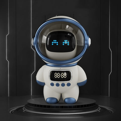 Bluetooth AI Smart Interactive Audio Clock – Voice Control, Music Playback & Smart Home Integration