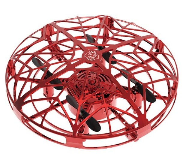 Flying Mini UFO RC Drone – Infrared Induction Helicopter Toy with Gesture Control