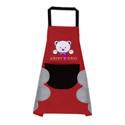 Durable Home Kitchen Apron – Waterproof, Oil-Resistant, Adjustable Cooking Apron with Pockets