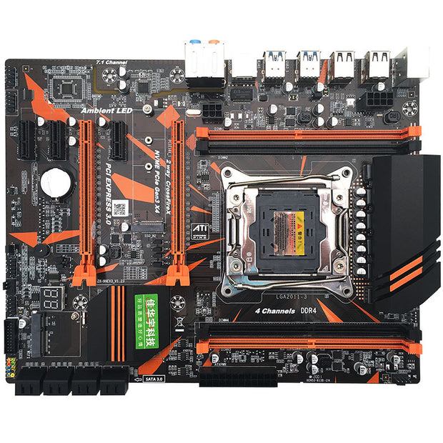 X99 LGA2011-3 Computer Motherboard – Quad Channel DDR4 Memory Support & CPU Socket for High-Performance PCs