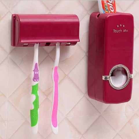 Luxury Bathroom Accessories Set – Complete Countertop Organizer for Soap, Toothbrushes & Essentials
