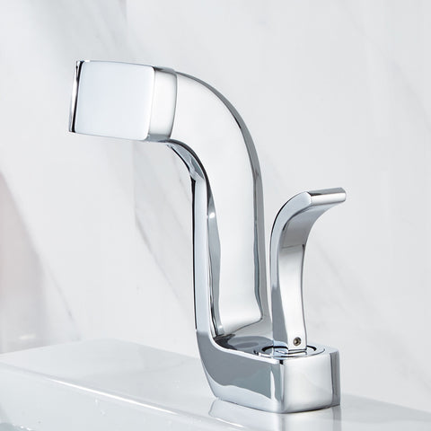 Modern Bathroom Vanity Sink Faucet – Single/Double Handle Mixer Tap for Stylish Bathroom Vanities