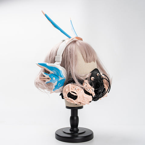 Butterfly Tech Mecha Wireless Bluetooth Headset – Cyberpunk Gaming & Music Headphones with Tooling Accessories