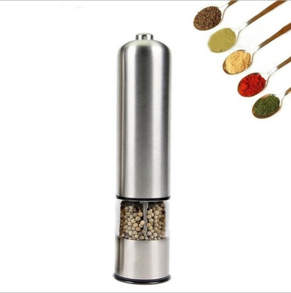 Stainless Steel Electric Grinder – Powerful Kitchen Tool for Spices, Coffee Beans, Nuts & Herbs