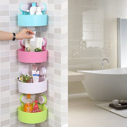 Bathroom Corner Shelf – Space-Saving Wall-Mounted Organizer for Toiletries, Shower Essentials & Accessories