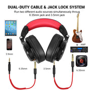 OneOdio Over-Ear Headphones – Studio Monitor DJ Headphones with Hi-Res Sound, Deep Bass & Noise Isolation