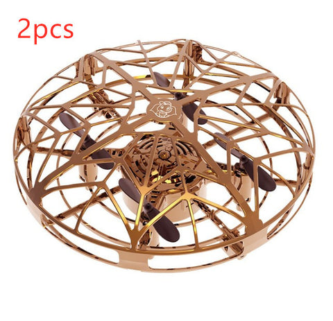 Flying Mini UFO RC Drone – Infrared Induction Helicopter Toy with Gesture Control