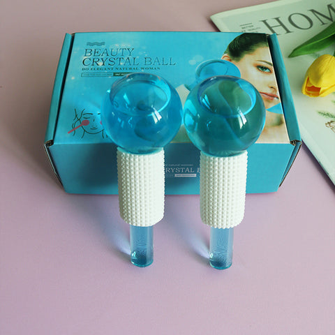 Beauty Ice Wave Ball – Facial Cooling Massage Tool for Skin Tightening & Rejuvenation