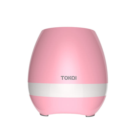 Touch-Sensitive Music Flower Vase – Bluetooth Desktop Audio Speaker with LED Mood Lighting