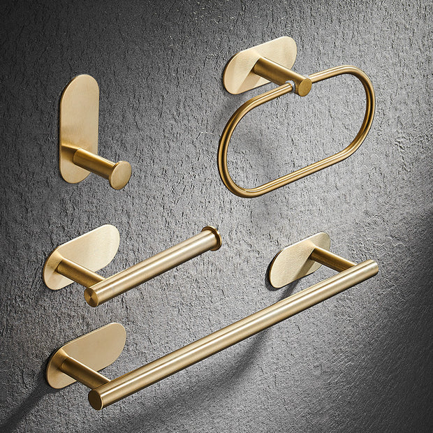 Single Bar Towel Rack – Wall-Mounted Bathroom Hook & Pendant Holder