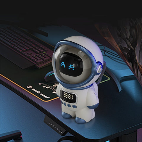 Bluetooth AI Smart Interactive Audio Clock – Voice Control, Music Playback & Smart Home Integration