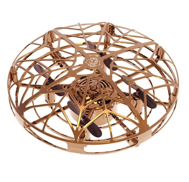 Flying Mini UFO RC Drone – Infrared Induction Helicopter Toy with Gesture Control